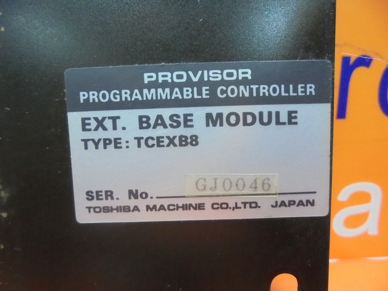 TOSHIBA BASE MODULE 8 SLOT TCEXB8 裕益科技自動化設備可程式編碼器PLC分散式控制系統DCS